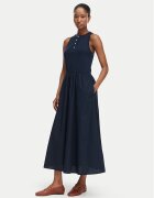 Tommy Hilfiger Rochie de vară Gold Btn WW0WW49628 A-Line Fit