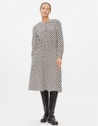 Tommy Hilfiger Rochie de zi Zigzag Waisted Midi Dress WW0WW41157 Regular Fit