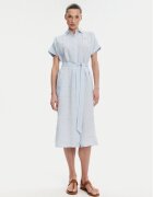 Tommy Hilfiger Rochie tip cămașă Ess WW0WW44653 Albastru celest Regular Fit