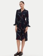 Tommy Hilfiger Rochie tip cămașă WW0WW44665 Regular Fit
