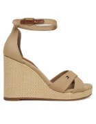 Tommy Hilfiger Sandale Flag High Wedge Espad Crisscross FW0FW08661
