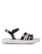 Tommy Hilfiger Sandale Stripes Velcro T4A2-32771-1372 M