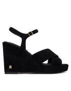 Tommy Hilfiger Sandale Suede Wrapped High Wedge FW0FW09218