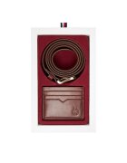 Tommy Hilfiger Set cadou Th Crest Belt And Cc Holder AM0AM13934