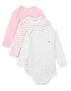 Tommy Hilfiger Set de body-uri pentru copii﻿ 3 Pack Seasonal Body Ls Giftbox KN0KN02254