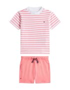 Tommy Hilfiger Set tricou și pantaloni scurți Essential KN0KN02379 Regular Fit