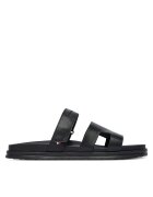 Tommy Hilfiger Şlapi Adjustable Premium Lth Sandal FM0FM05773