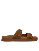 Tommy Hilfiger Şlapi Cork Adjustable Suede Sandal FM0FM05869