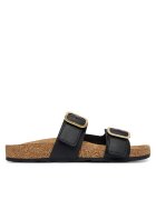 Tommy Hilfiger Şlapi Leather Double Strap Cork Sandals FW0FW09118
