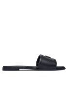 Tommy Hilfiger Şlapi Th Logo Hardware Leather Mule FW0FW09292