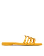 Tommy Hilfiger Şlapi Th Script Flat Mule Lth FW0FW09368