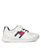 Tommy Hilfiger Sneakers Flag Low Cut Lace-Up/Velcro T1X9-34369-1843 S