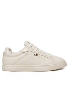 Tommy Hilfiger Sneakers Icon Court Sneaker Flag FW0FW08327 Écru