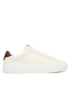 Tommy Hilfiger Sneakers Premium Dress Cupsole Lth FM0FM05572 Écru