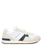 Tommy Hilfiger Sneakers Runner Icon Mix FM0FM05679 Écru