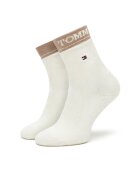 Tommy Hilfiger Șosete lungi 701236328 Écru