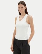 Tommy Hilfiger Top WW0WW44572 Écru Slim Fit