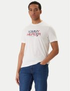 Tommy Hilfiger Tricou Brand Love Big Text MW0MW42369 Regular Fit