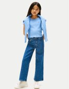 Tommy Hilfiger Tricou Essential KG0KG08590 Albastru celest Regular Fit