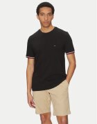 Tommy Hilfiger Tricou Global Stripe MW0MW38630 Regular Fit