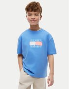 Tommy Hilfiger Tricou Graffiti KB0KB10546 Relaxed Fit