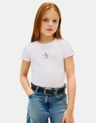 Tommy Hilfiger Tricou KG0KG09097 Extra Slim Fit