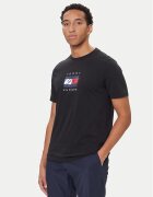 Tommy Hilfiger Tricou Linear Flag MW0MW41338 Regular Fit