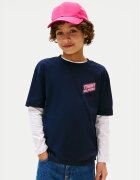 Tommy Hilfiger Tricou Neon Graphic KB0KB09849 Regular Fit