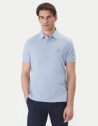 Tommy Hilfiger Tricou polo 1985 MW0MW17770 Albastru celest Regular Fit