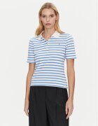 Tommy Hilfiger Tricou polo 1985 WW0WW43224 Albastru celest Regular Fit
