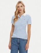 Tommy Hilfiger Tricou polo 1985 WW0WW43225 Albastru celest Slim Fit