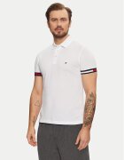 Tommy Hilfiger Tricou polo Flag Cuff MW0MW37518 Slim Fit