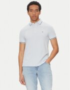 Tommy Hilfiger Tricou polo Seasonal MW0MW39993 Albastru celest Slim Fit