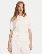 Tommy Hilfiger Tricou polo WW0WW45652 Écru Regular Fit