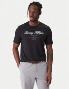 Tommy Hilfiger Tricou Script Logo MW0MW33691 Regular Fit