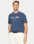 Tommy Hilfiger Tricou Script Logo Tee MW0MW33691 Regular Fit