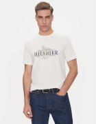 Tommy Hilfiger Tricou Tropical Floral MW0MW39353 Regular Fit