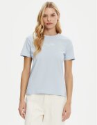 Tommy Hilfiger Tricou WW0WW45428 Albastru celest Regular Fit