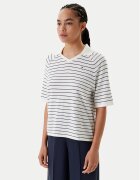Tommy Hilfiger Tricou WW0WW45694 Bleumarin Regular Fit