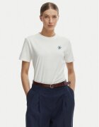 Tommy Hilfiger Tricou WW0WW48699 Écru Regular Fit