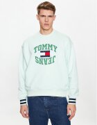 Tommy Jeans Bluză Boxy Arched Logo DM0DM16375 Boxy Fit