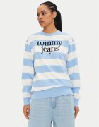 Tommy Jeans Bluză Ess Logo DW0DW19041 Relaxed Fit