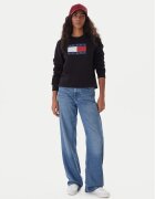 Tommy Jeans Bluză Flag DW0DW22564 Regular Fit