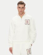 Tommy Jeans Bluză Towel Patch DM0DM21263 Écru Regular Fit
