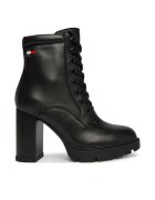 Tommy Jeans Botine Tjw Lace Up High Heel Boots EN0EN03109