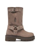 Tommy Jeans Botine Tjw Urban Biker Boot Suede EN0EN02729