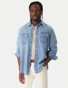 Tommy Jeans cămașă de blugi Western DM0DM22304 Relaxed Fit