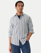 Tommy Jeans Cămașă DM0DM22755 Albastru celest Regular Fit