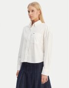 Tommy Jeans Cămașă DW0DW22766 Écru Regular Fit