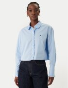 Tommy Jeans Cămașă DW0DW22767 Albastru celest Relaxed Fit